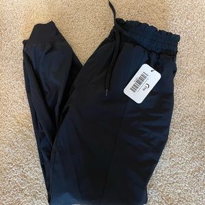 Navy Desire Cinch Waist Jogger